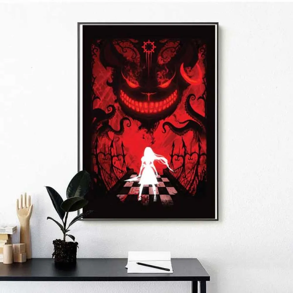 Alice: Otherlands Red Cheshire (Art Print)