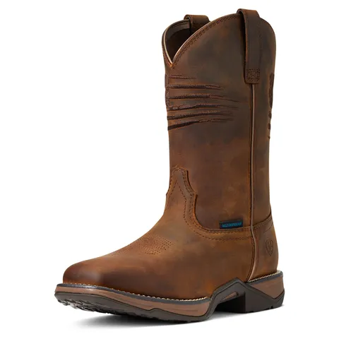 Ariat Women's Anthem Patriot Waterproof Western Boot