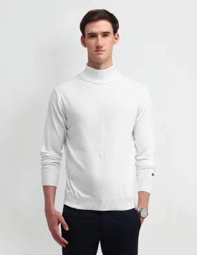 Arrow Sport Turtleneck Textured Sweater