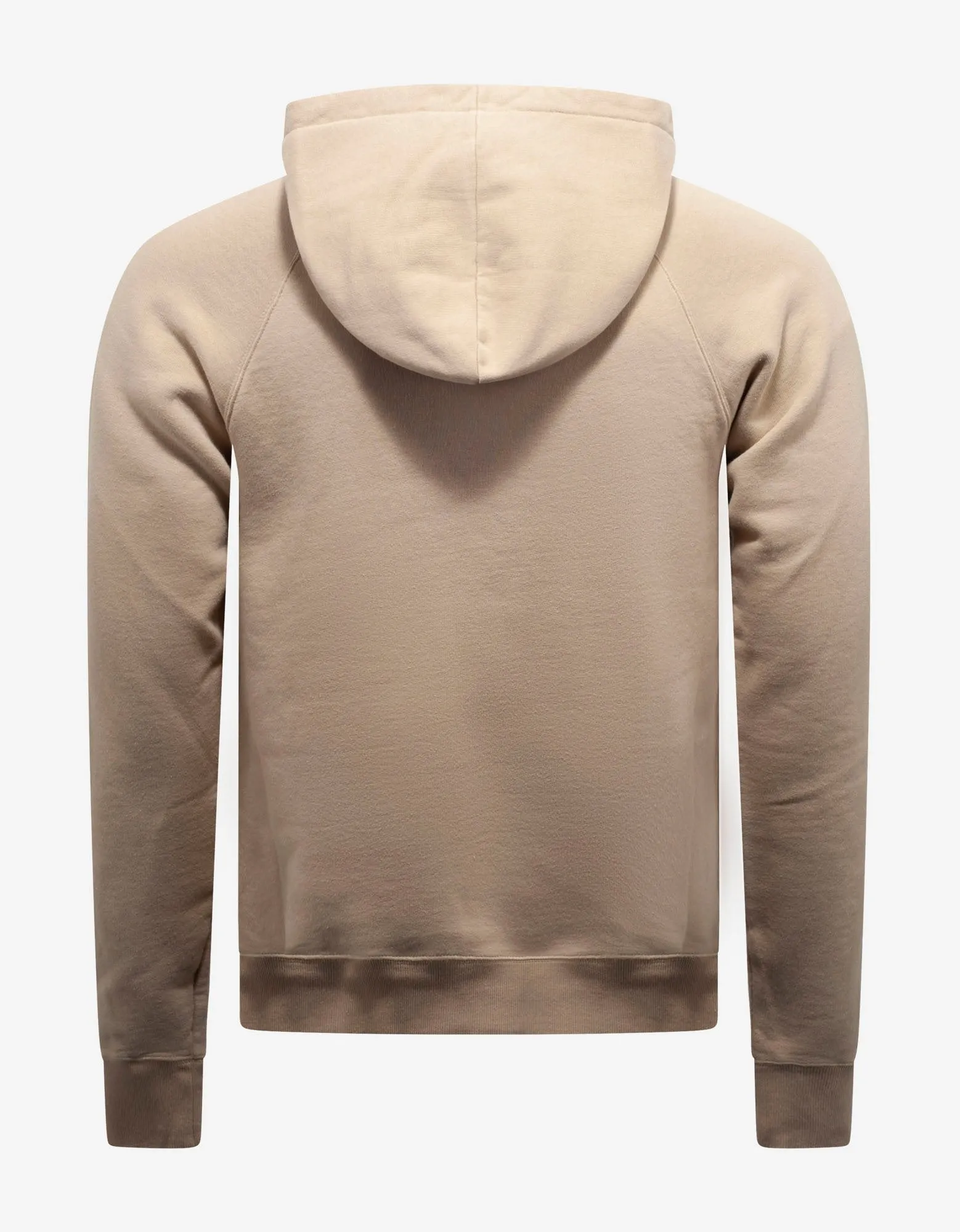 Beige Malibu Print Hoodie