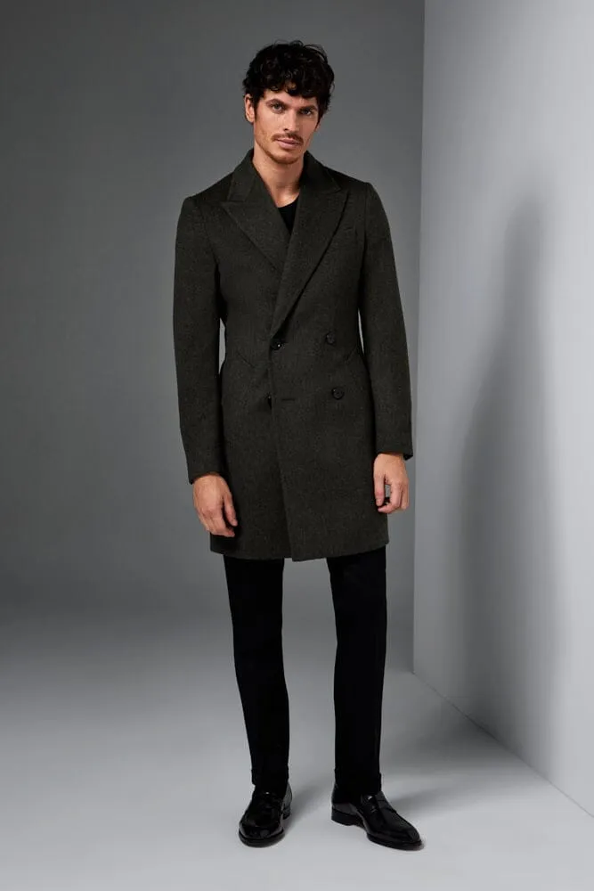 Blake Coat - Olive Wool