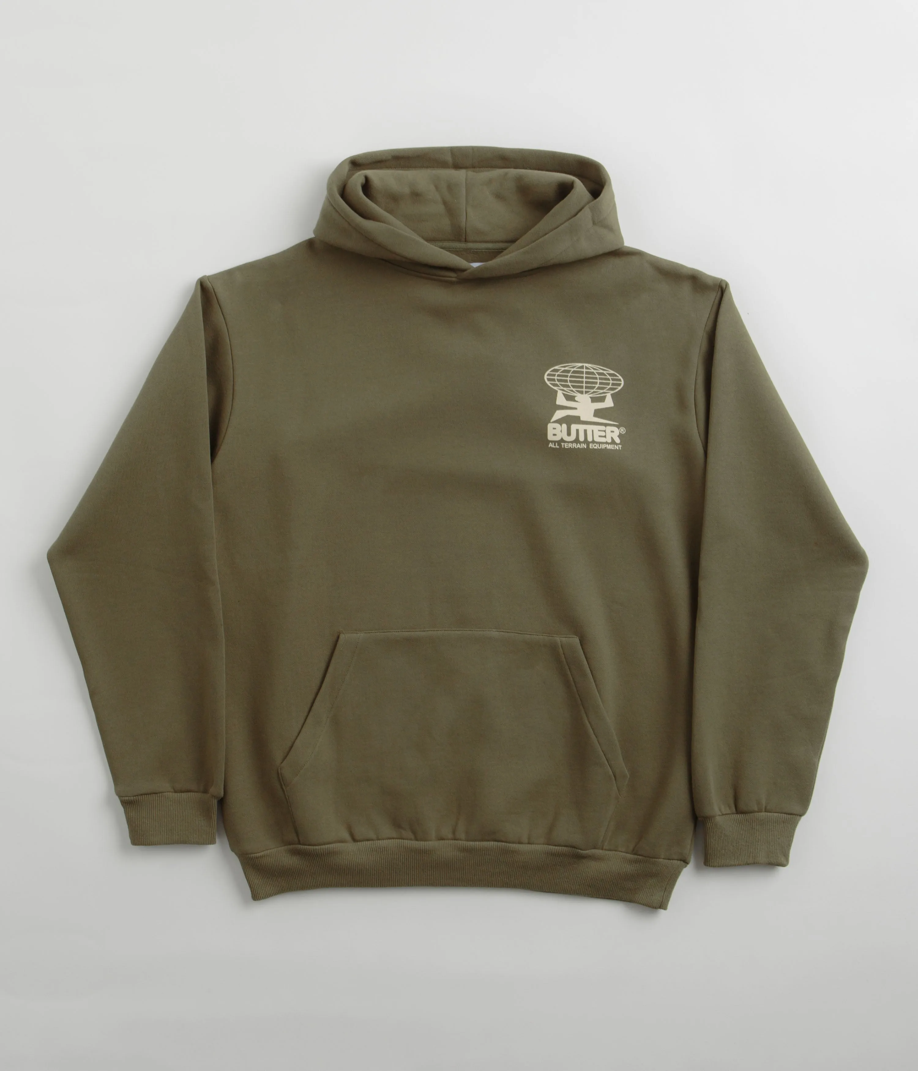 Butter Goods All Terrain Hoodie - Army