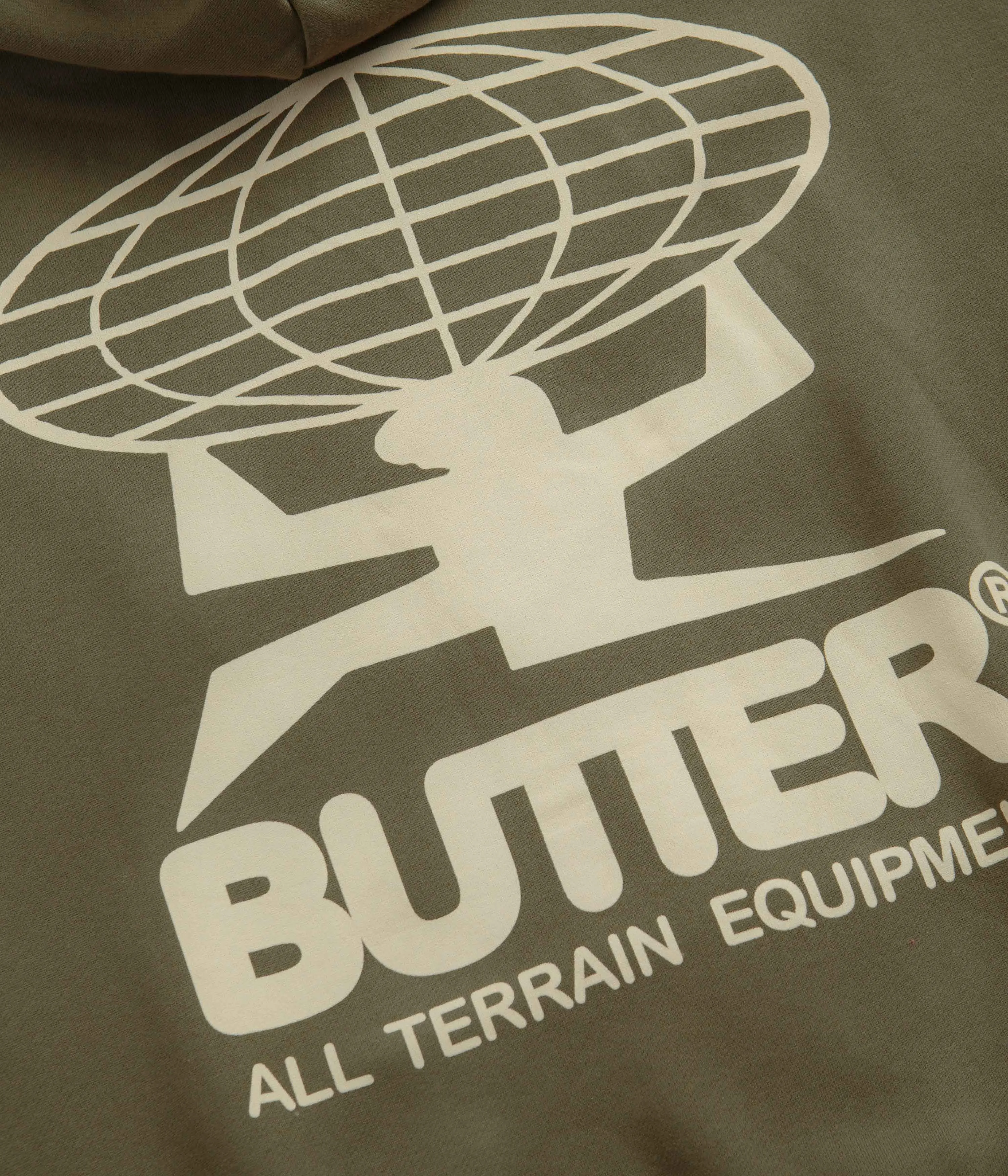 Butter Goods All Terrain Hoodie - Army