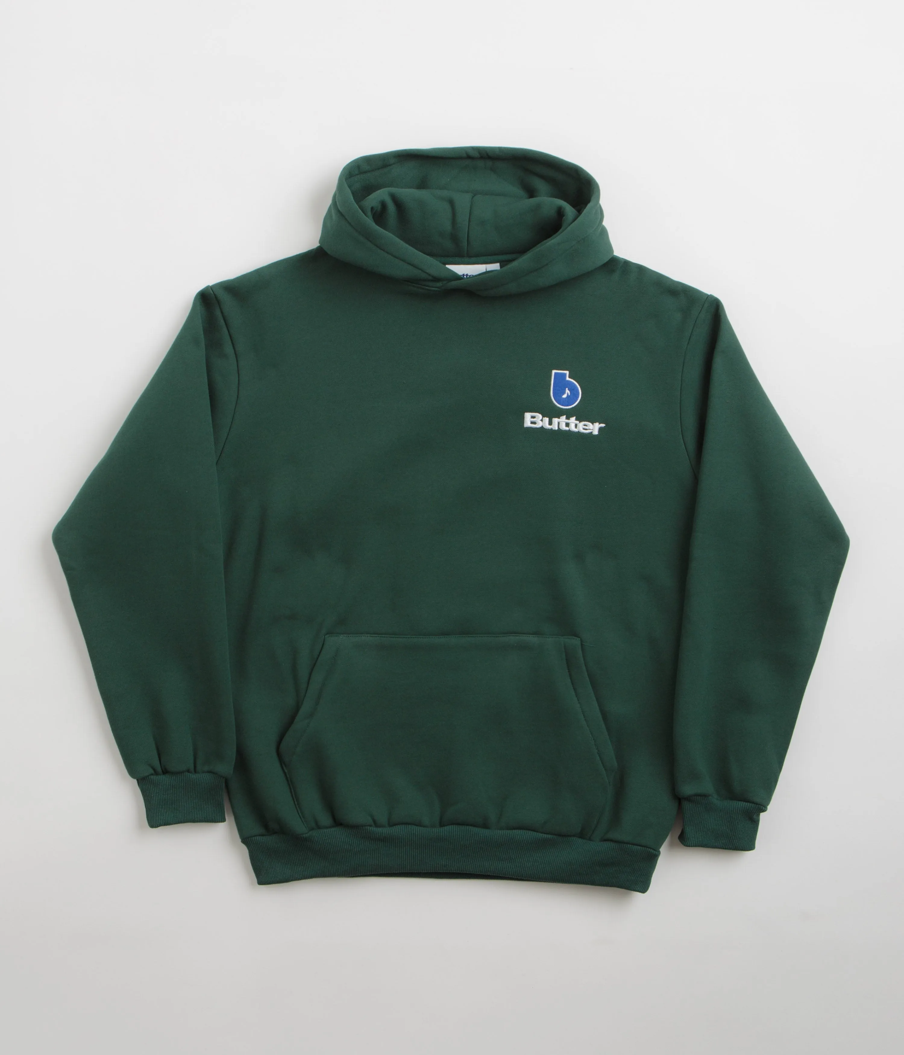 Butter Goods x Blue Note Finest Logo Pullover Hoodie - Forest