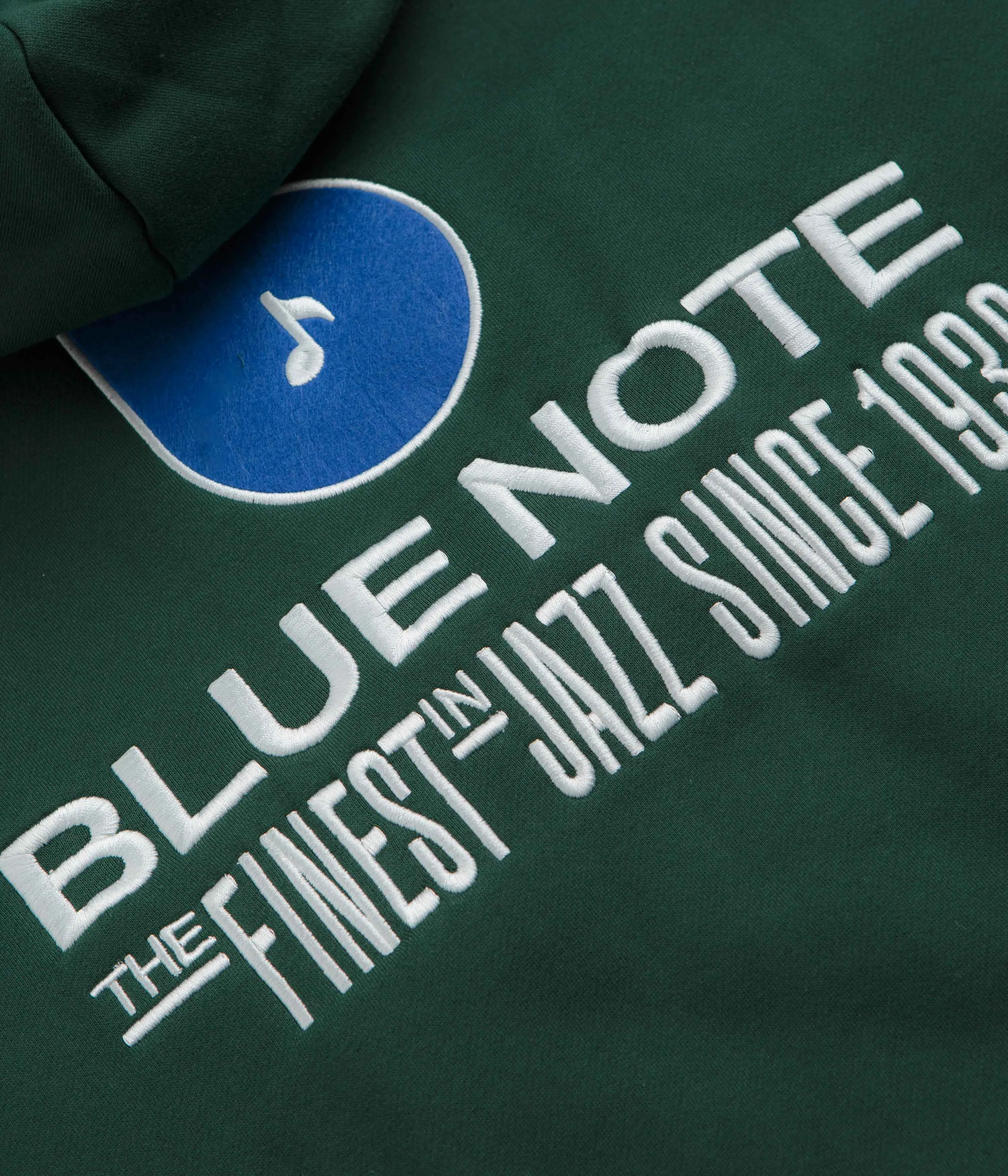 Butter Goods x Blue Note Finest Logo Pullover Hoodie - Forest