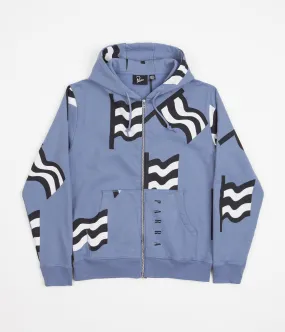 by Parra Flagged Hoodie - Blue