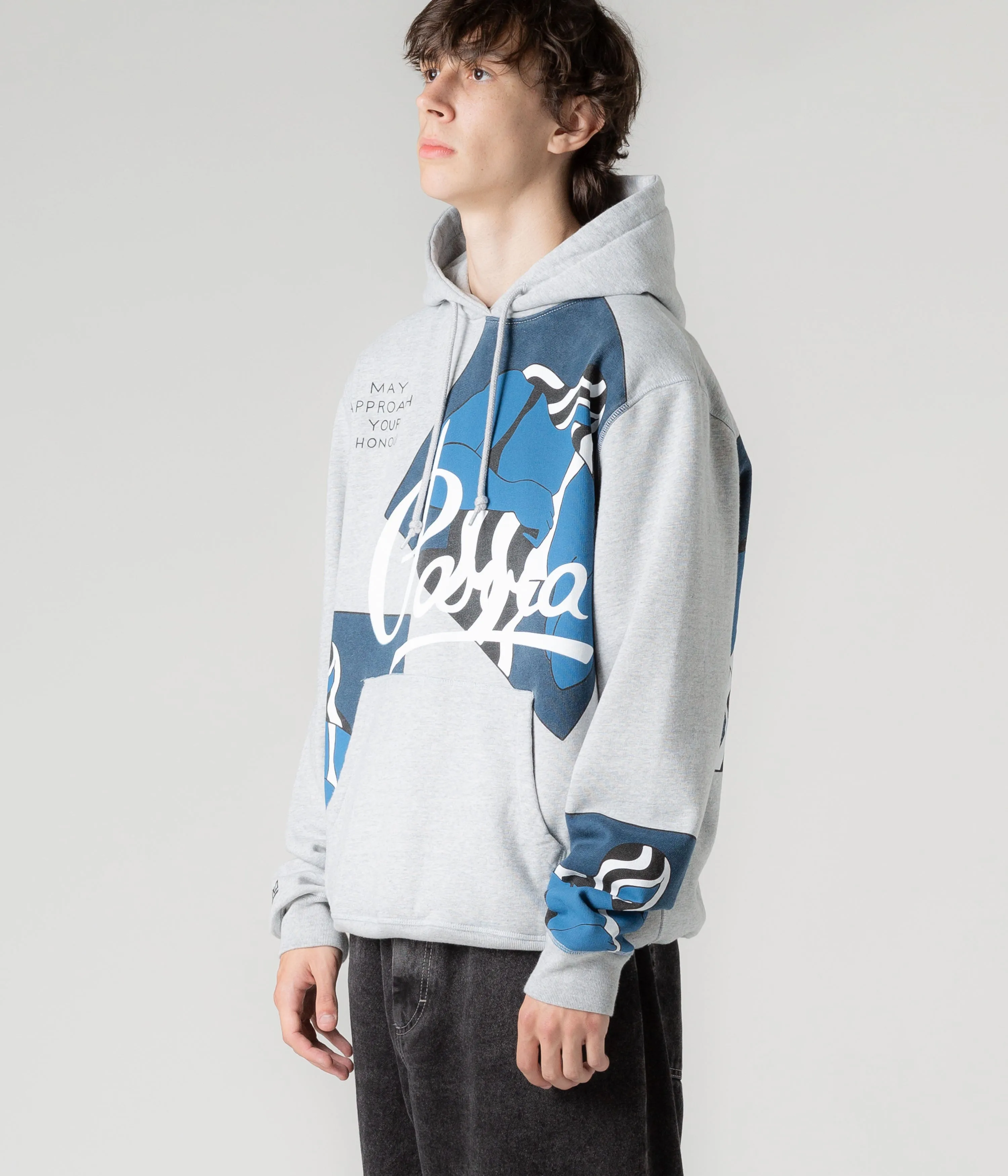 by Parra Self Defense Hoodie - Heather Grey