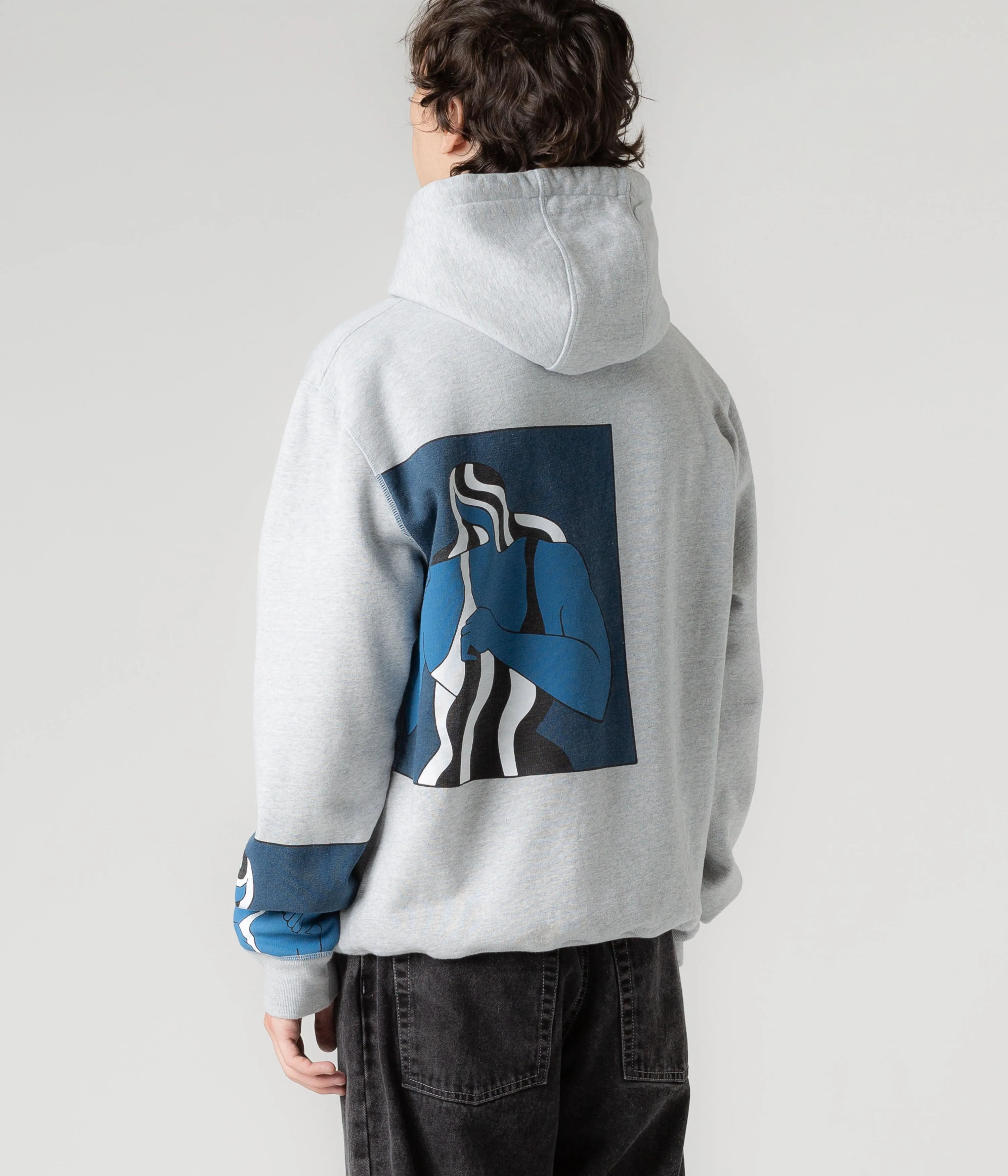 by Parra Self Defense Hoodie - Heather Grey