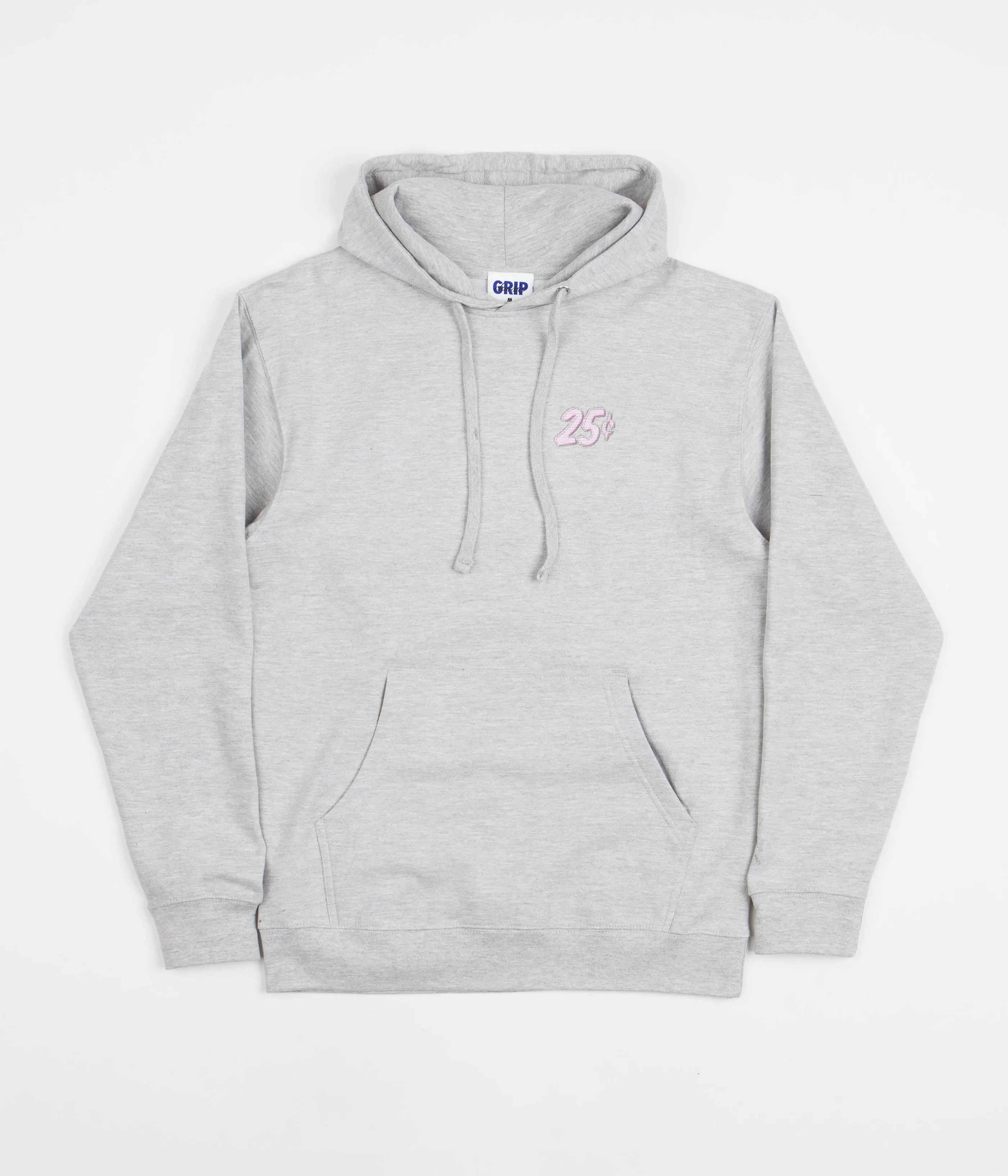 Classic Grip x Quartersnacks Buss Down Hoodie - Heather Grey