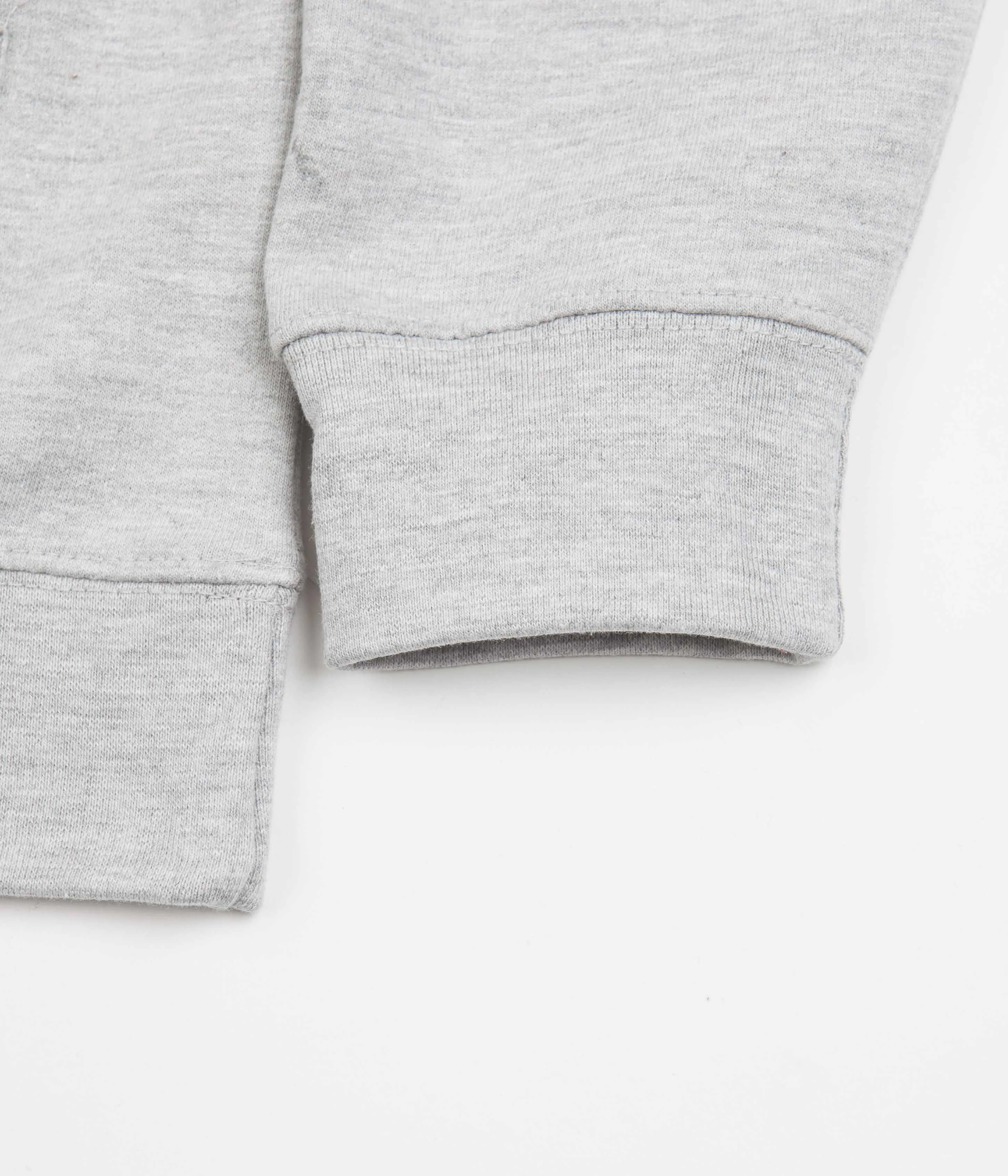 Classic Grip x Quartersnacks Buss Down Hoodie - Heather Grey