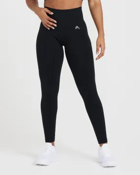 Classic Seamless 2.0 Leggings | Black Marl