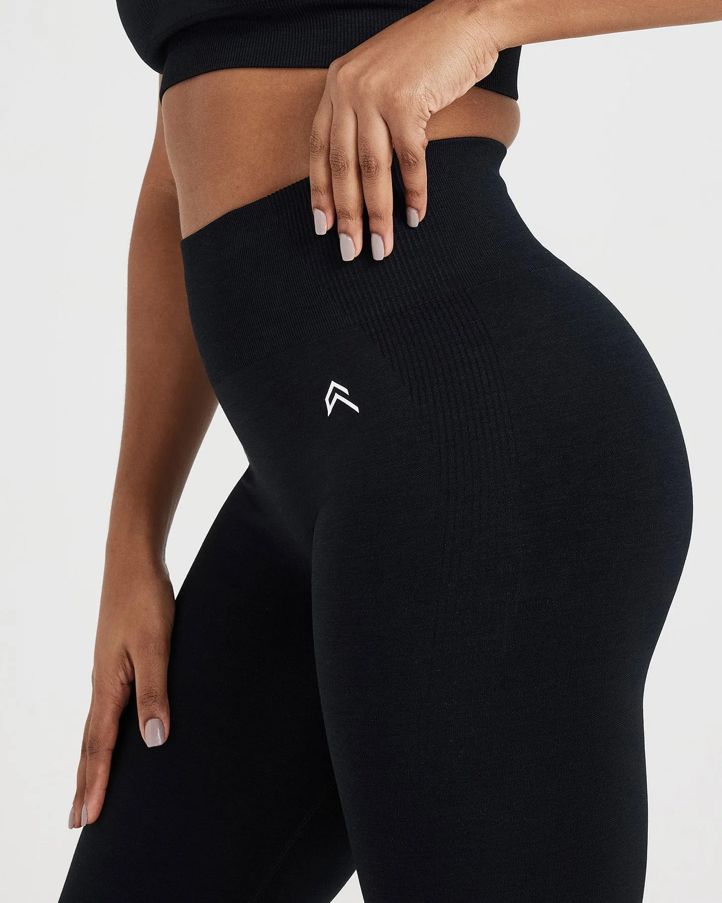 Classic Seamless 2.0 Leggings | Black Marl