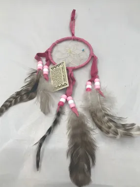 CM Navajo handcrafted Dream Catcher 3”