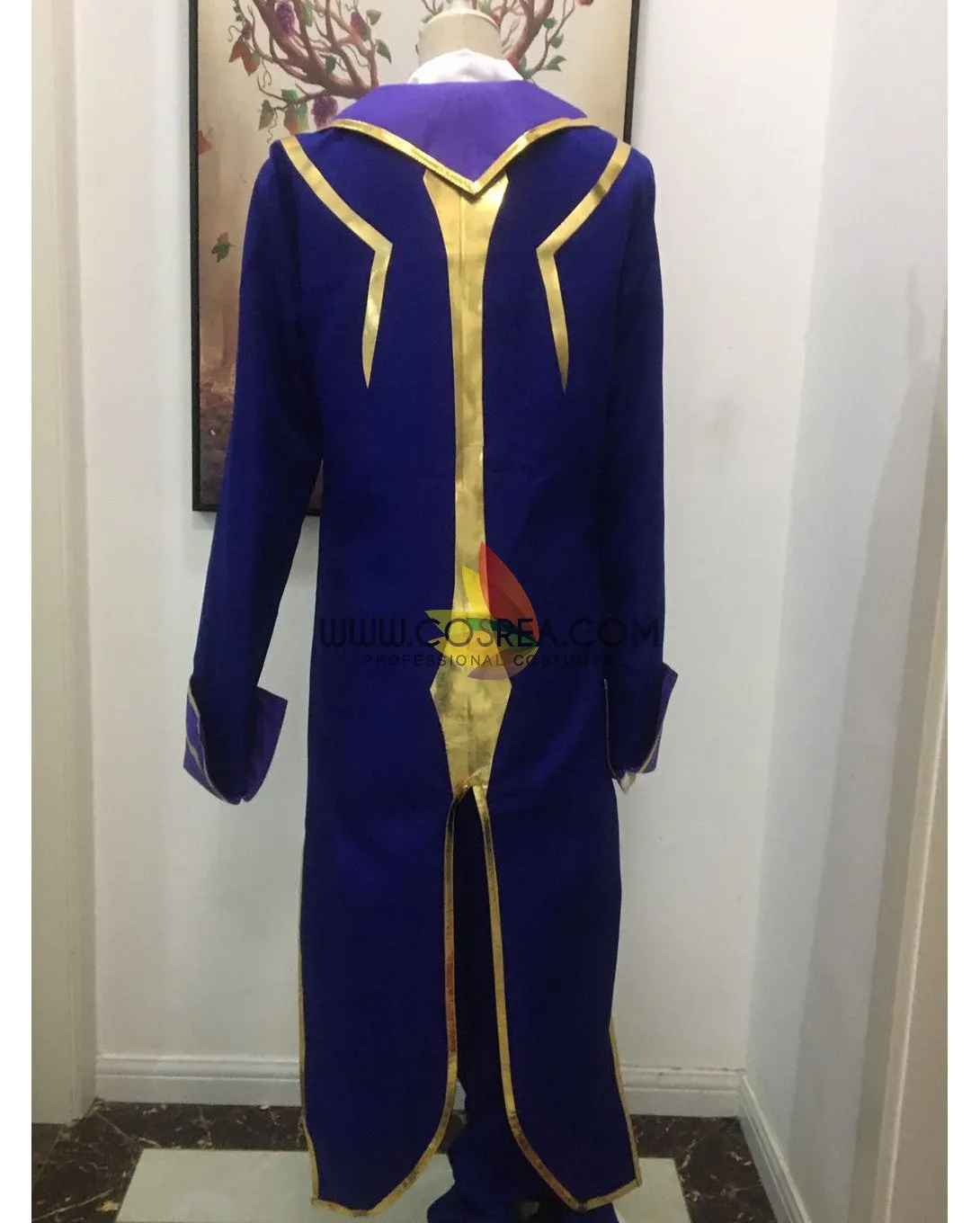 Code Geass R2 Zero Uniform Fabric Version Cosplay Costume