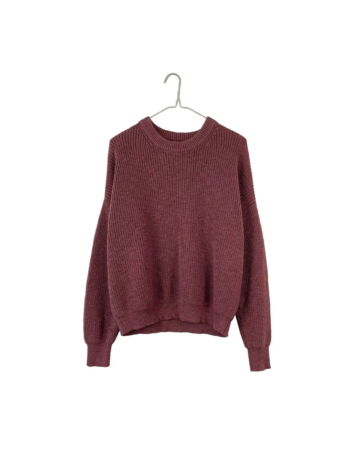 Crewneck Pull-On Sweater 