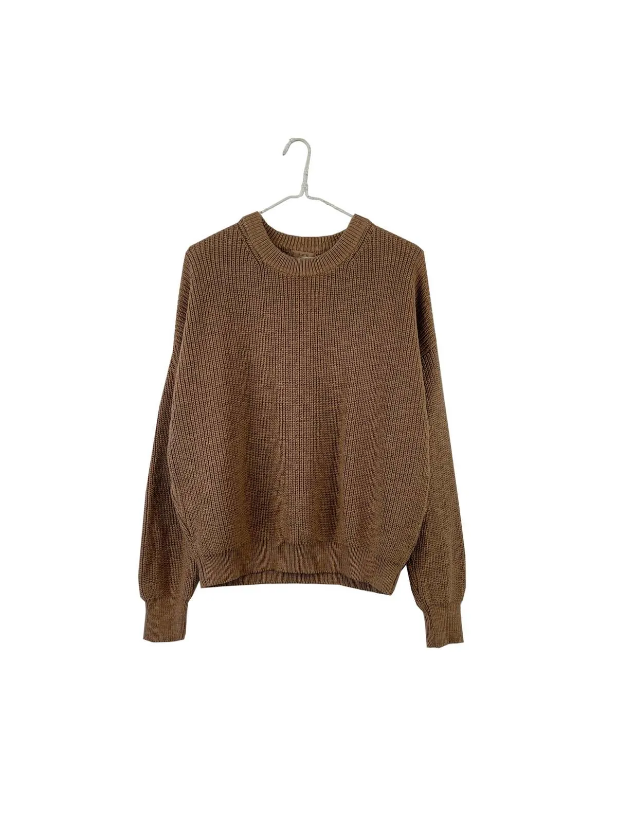 Crewneck Pull-On Sweater 