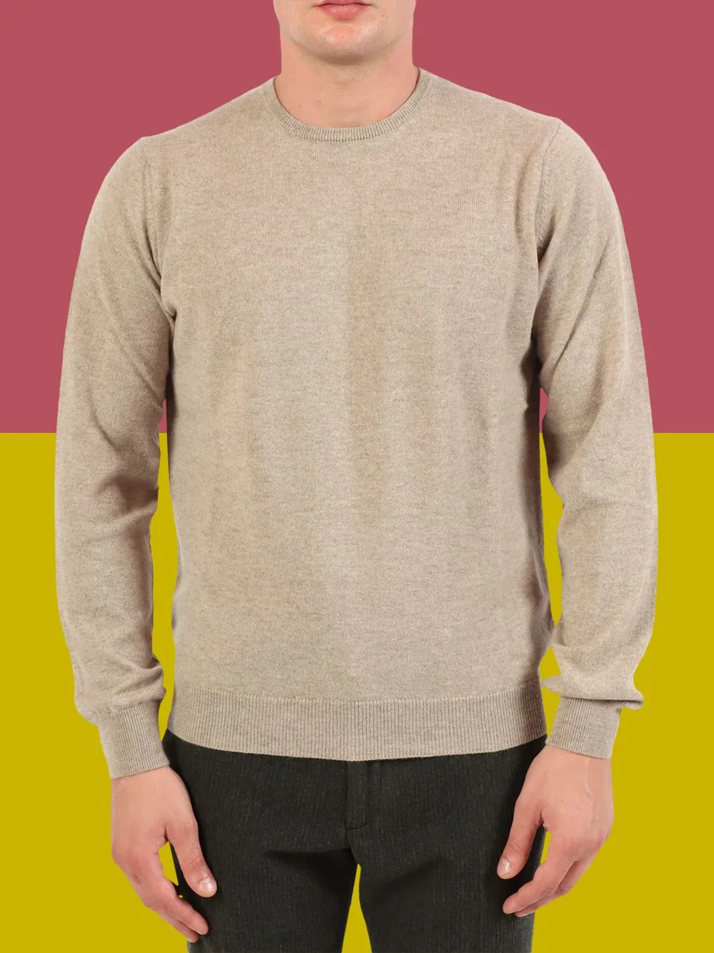 DAL 1926 1-ply cashmere crewneck sweater 