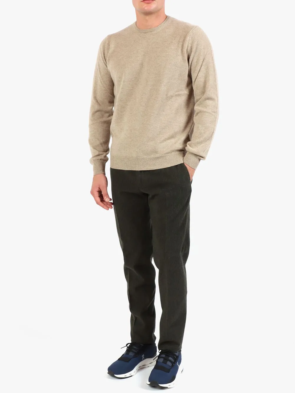 DAL 1926 1-ply cashmere crewneck sweater 