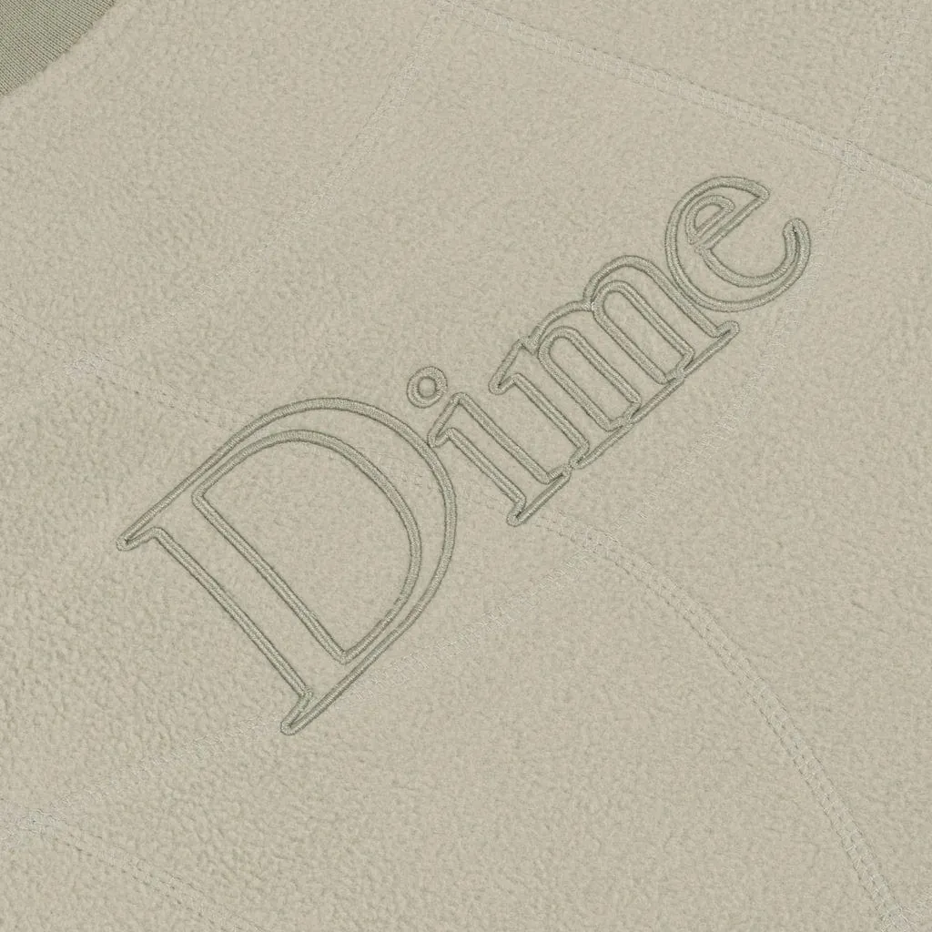 Dime MTL Classic Wave Polar Crewneck Sage