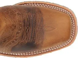 Double-H Men's 11 Domestic Wide Square Toe ICE Roper - Brown DH3560