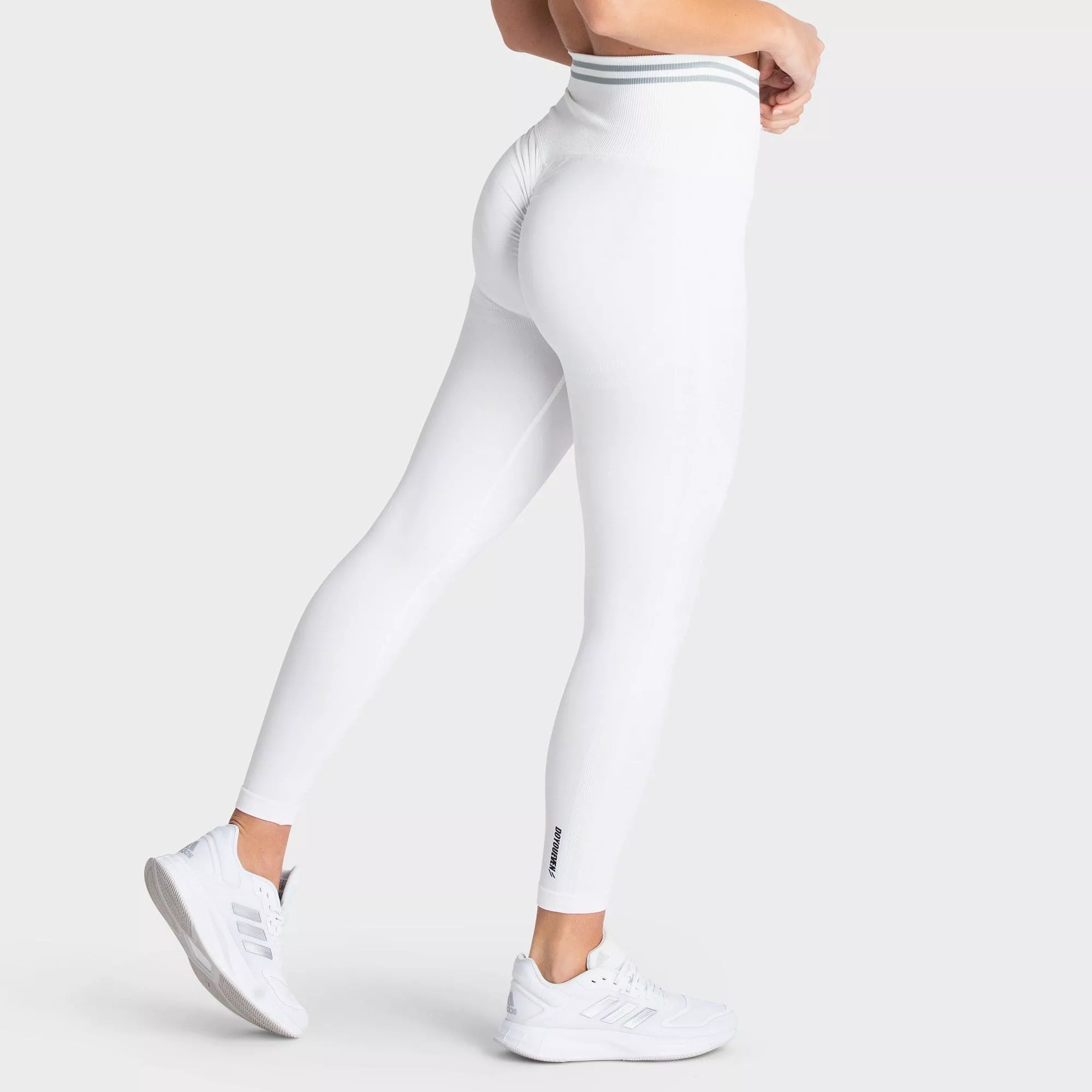 DYE Scrunch Seamless Leggings - Bright White