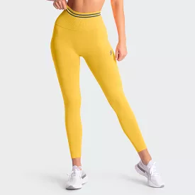 DYE Scrunch Seamless Leggings - Sunny Yellow