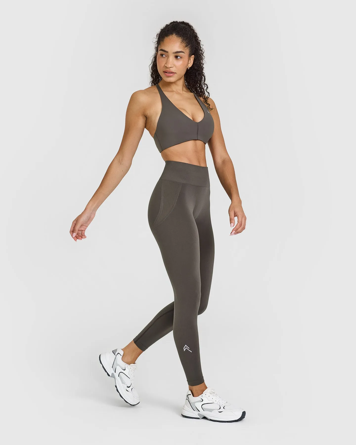 Effortless Seamless Leggings | Deep Taupe