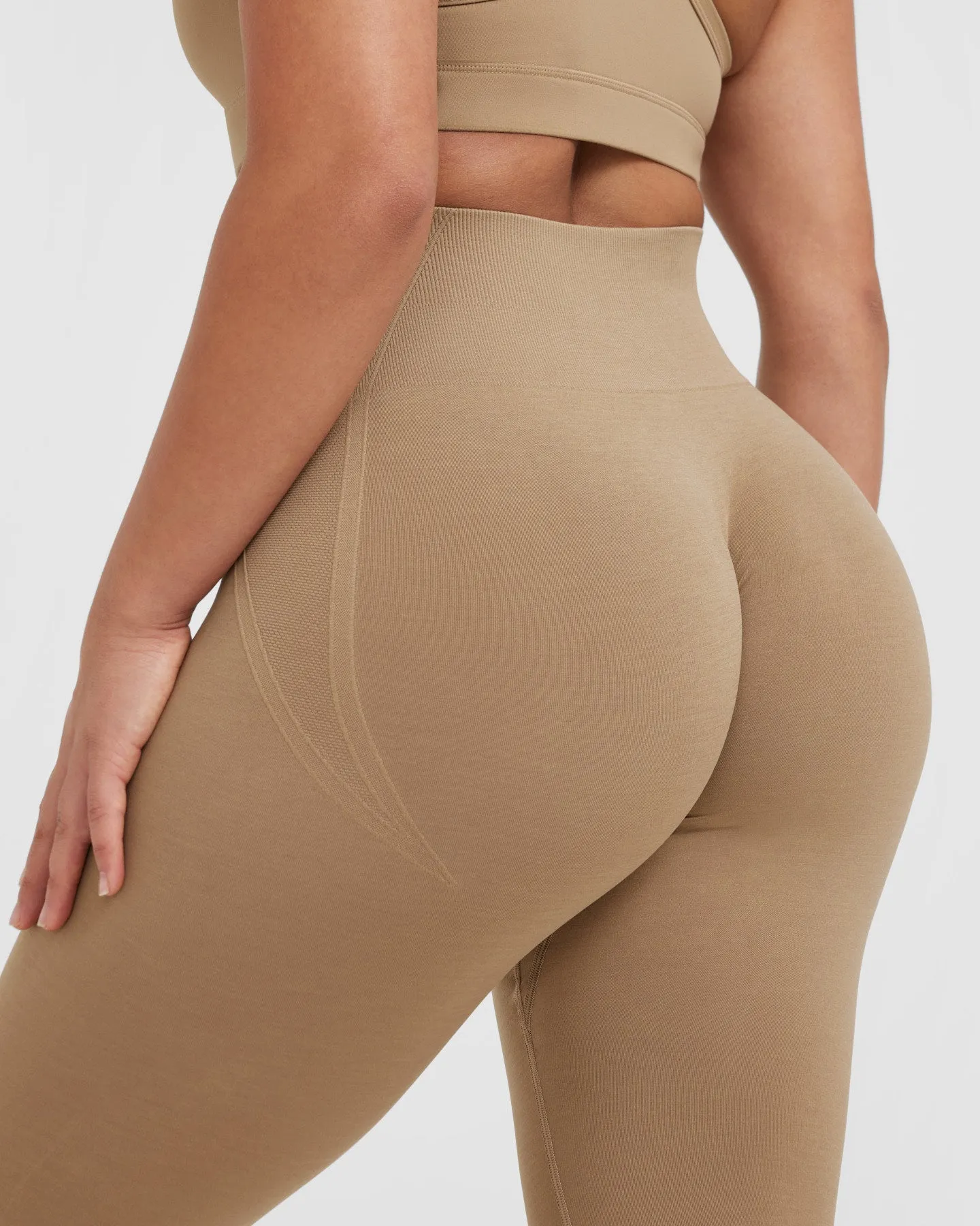 Effortless Seamless Leggings | Dune Brown