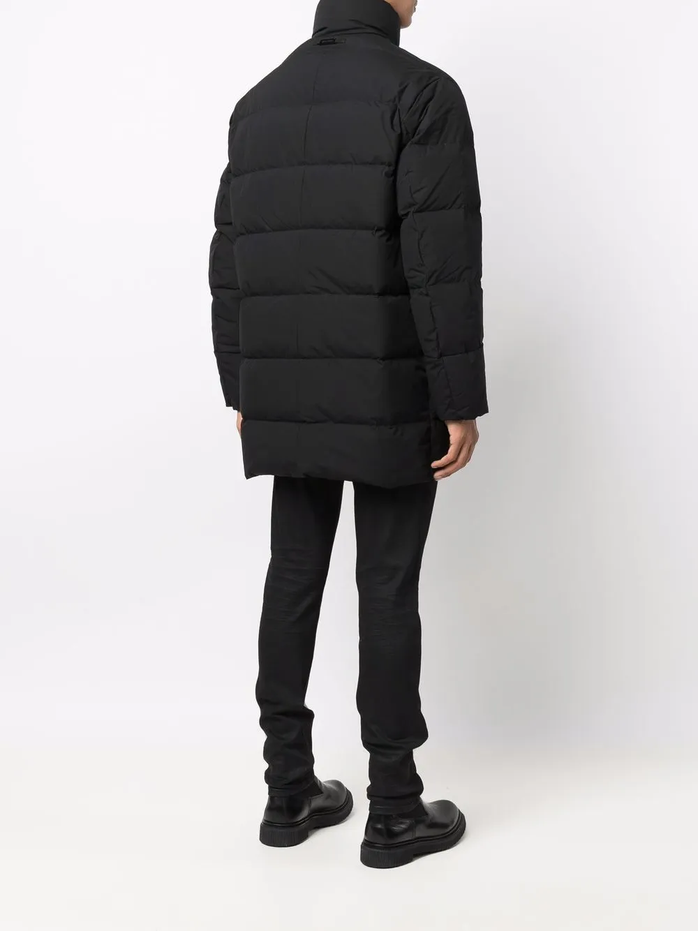 Emporio Armani Coats Black