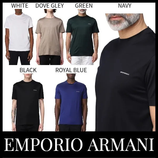 EMPORIO ARMANI  |Cotton Logo T-Shirts