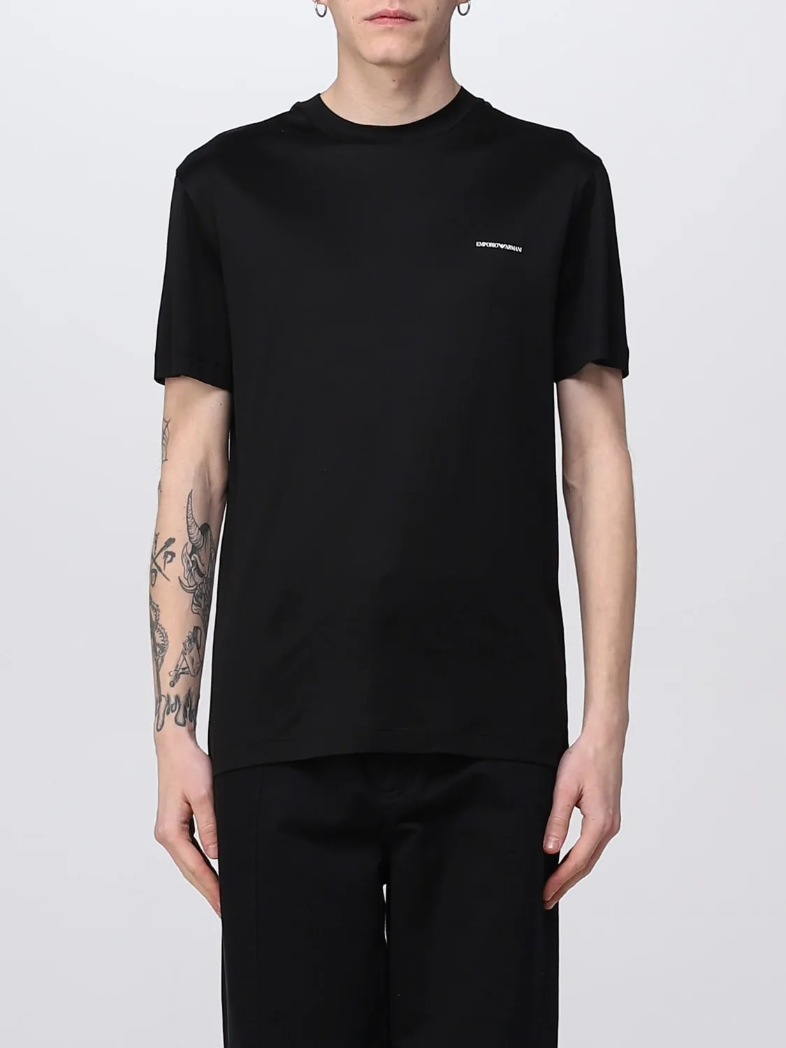 EMPORIO ARMANI  |Cotton Logo T-Shirts