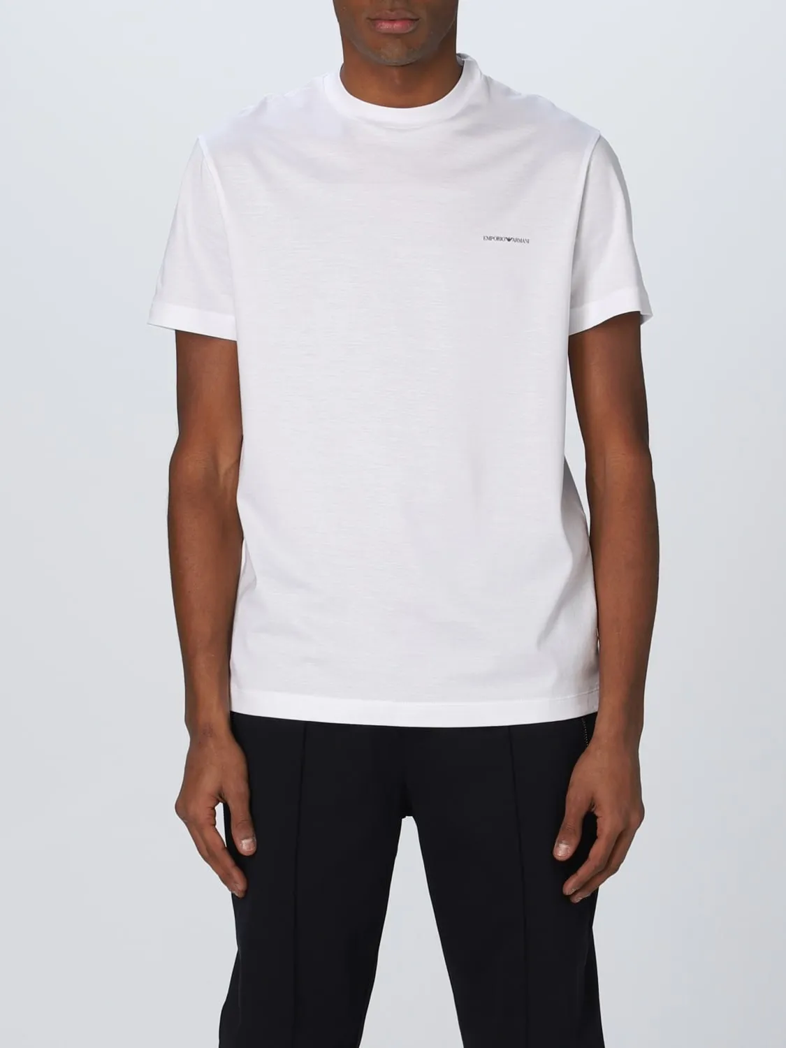 EMPORIO ARMANI  |Cotton Logo T-Shirts