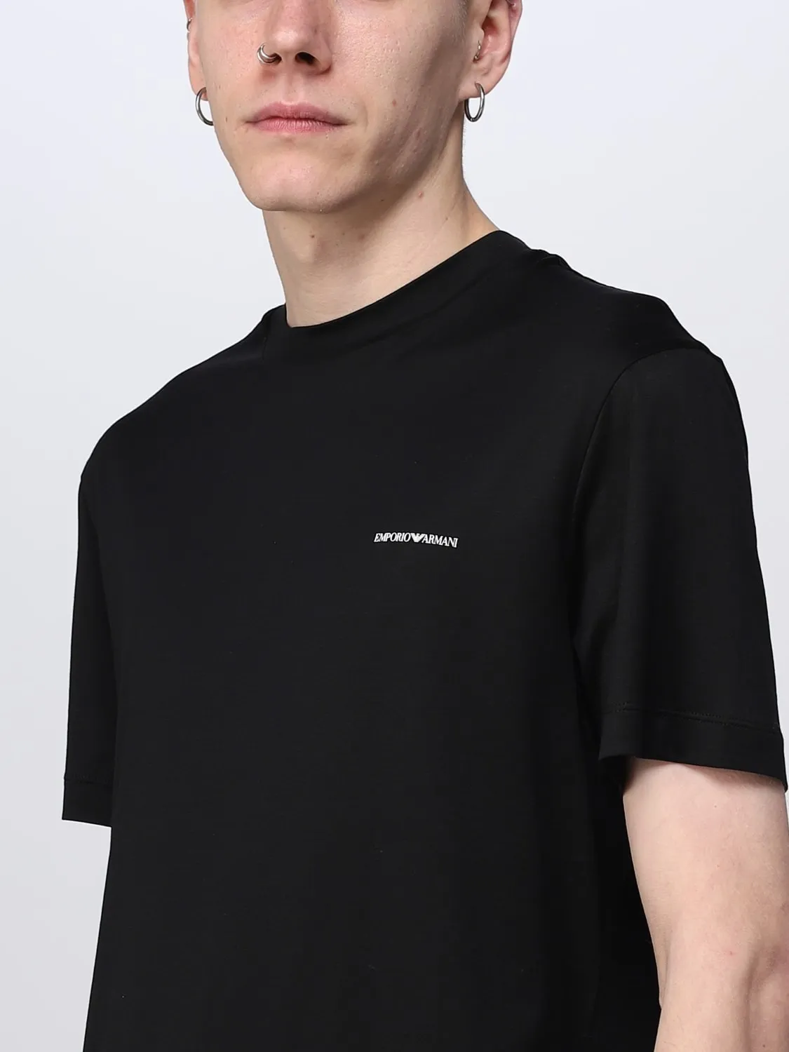 EMPORIO ARMANI  |Cotton Logo T-Shirts