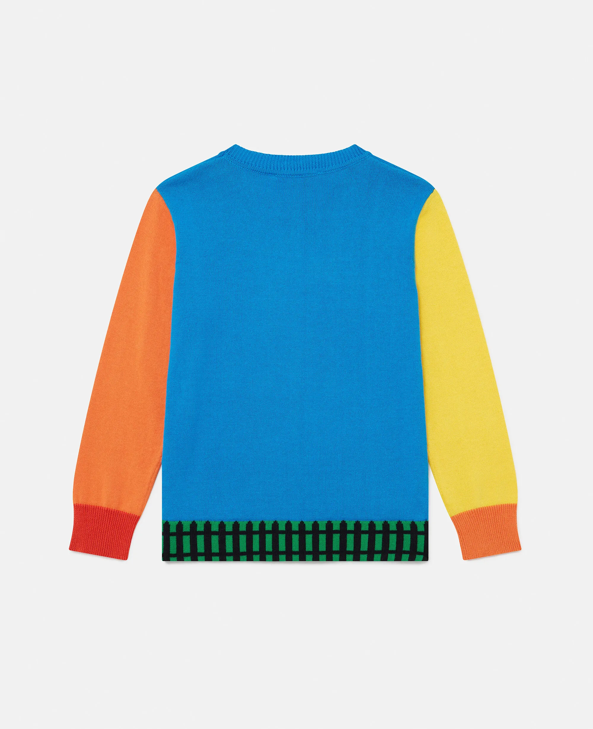 Farmyard Appliqué Knitted Sweater