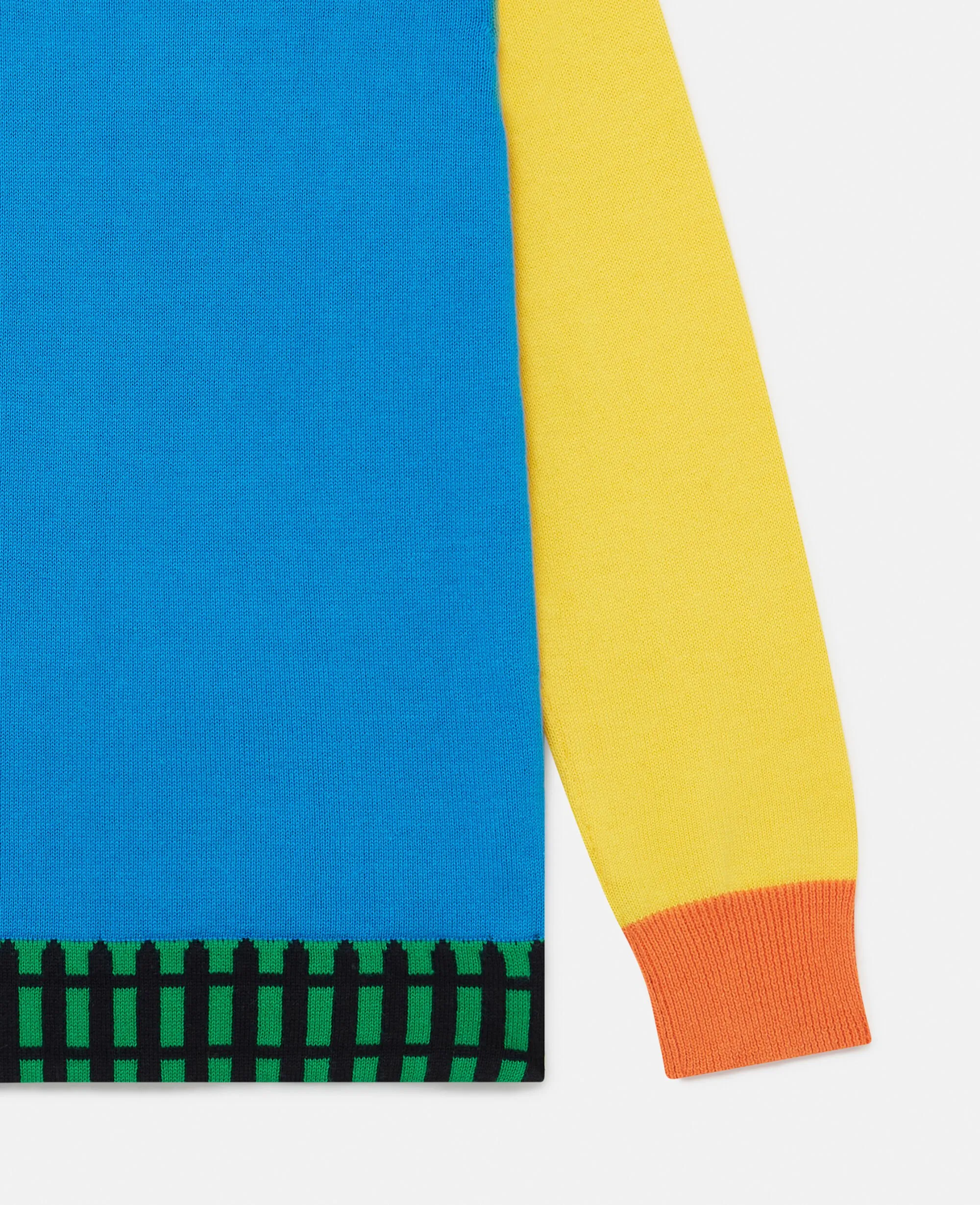 Farmyard Appliqué Knitted Sweater