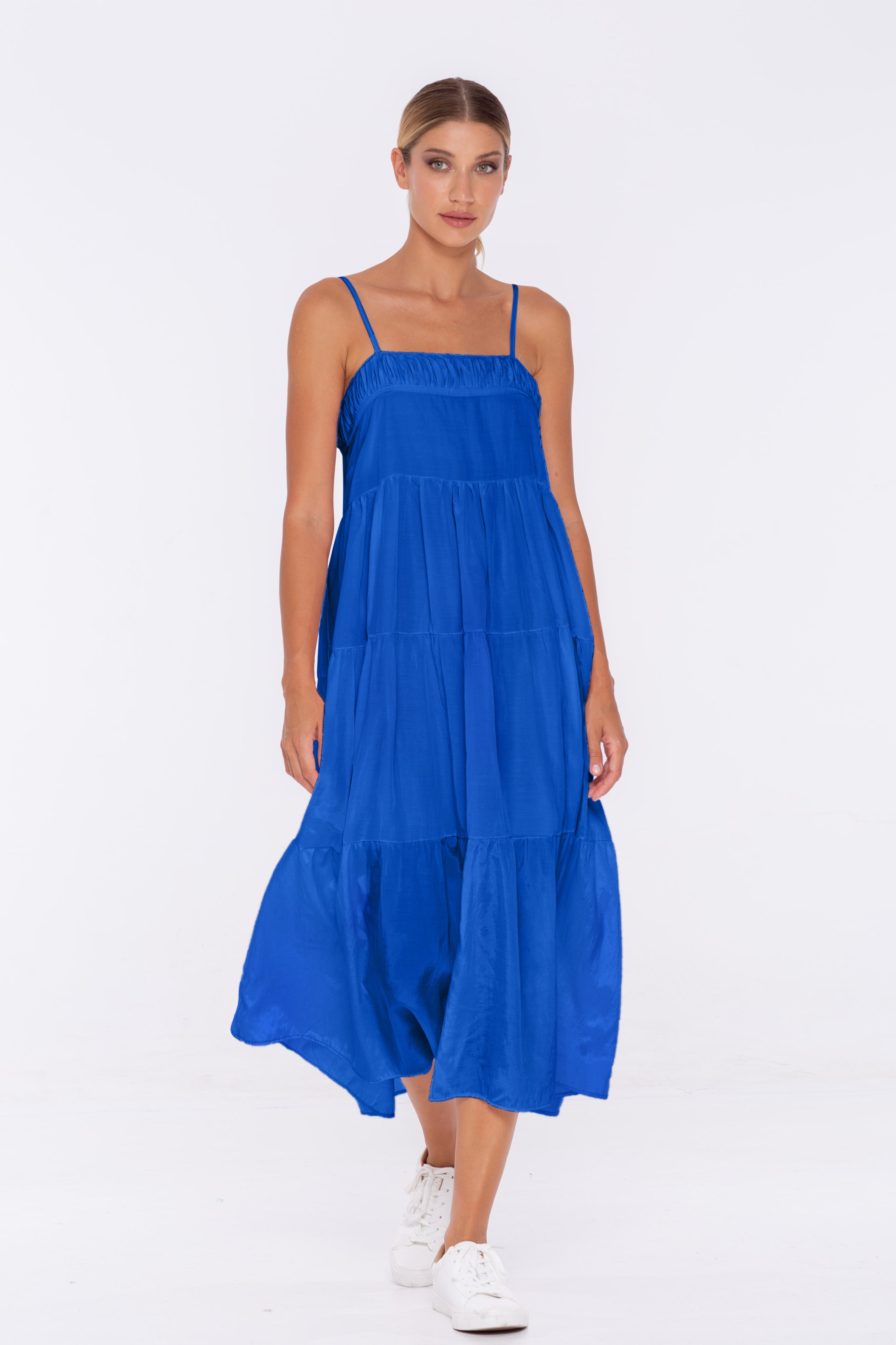 Fly To You Dress - Cobalt