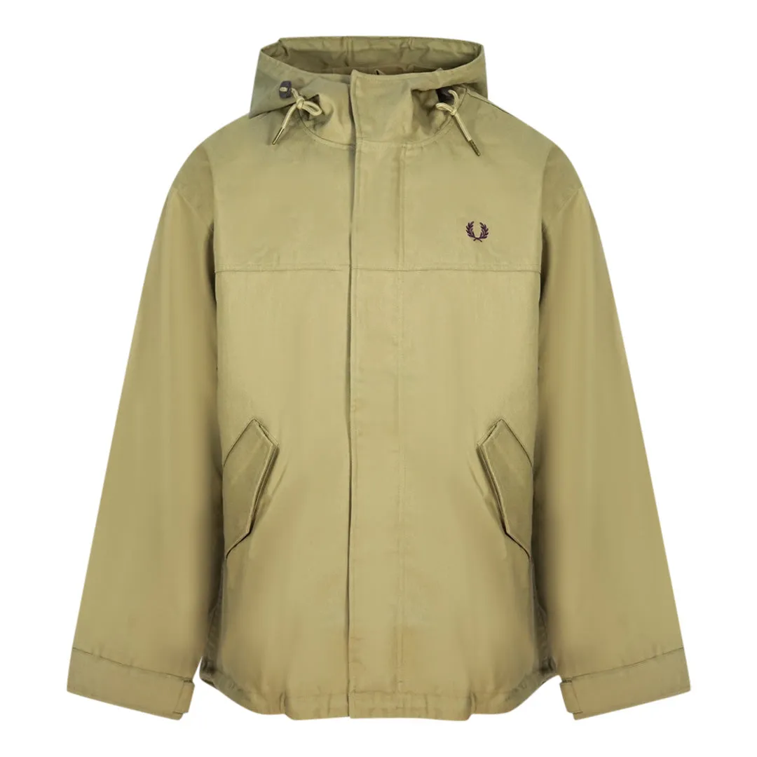 Fred Perry J1541 363 Beige Parka Jacket