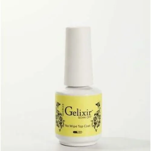 Gelixir Soak Off No Wipe Top Coat