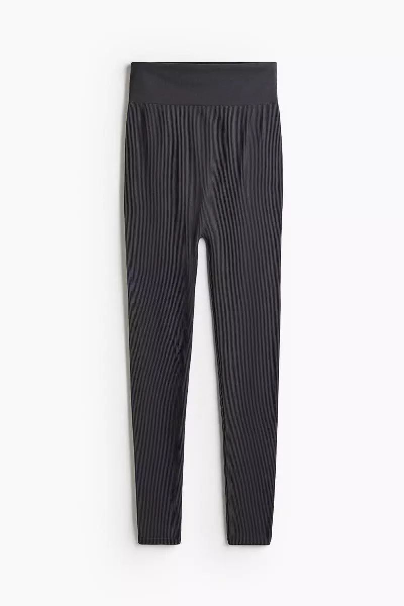 H&M MAMA Seamless ribbed leggings