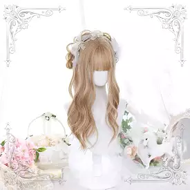 HARAJUKU LOLITA GOLDEN LONG CURLS WIG BY70168