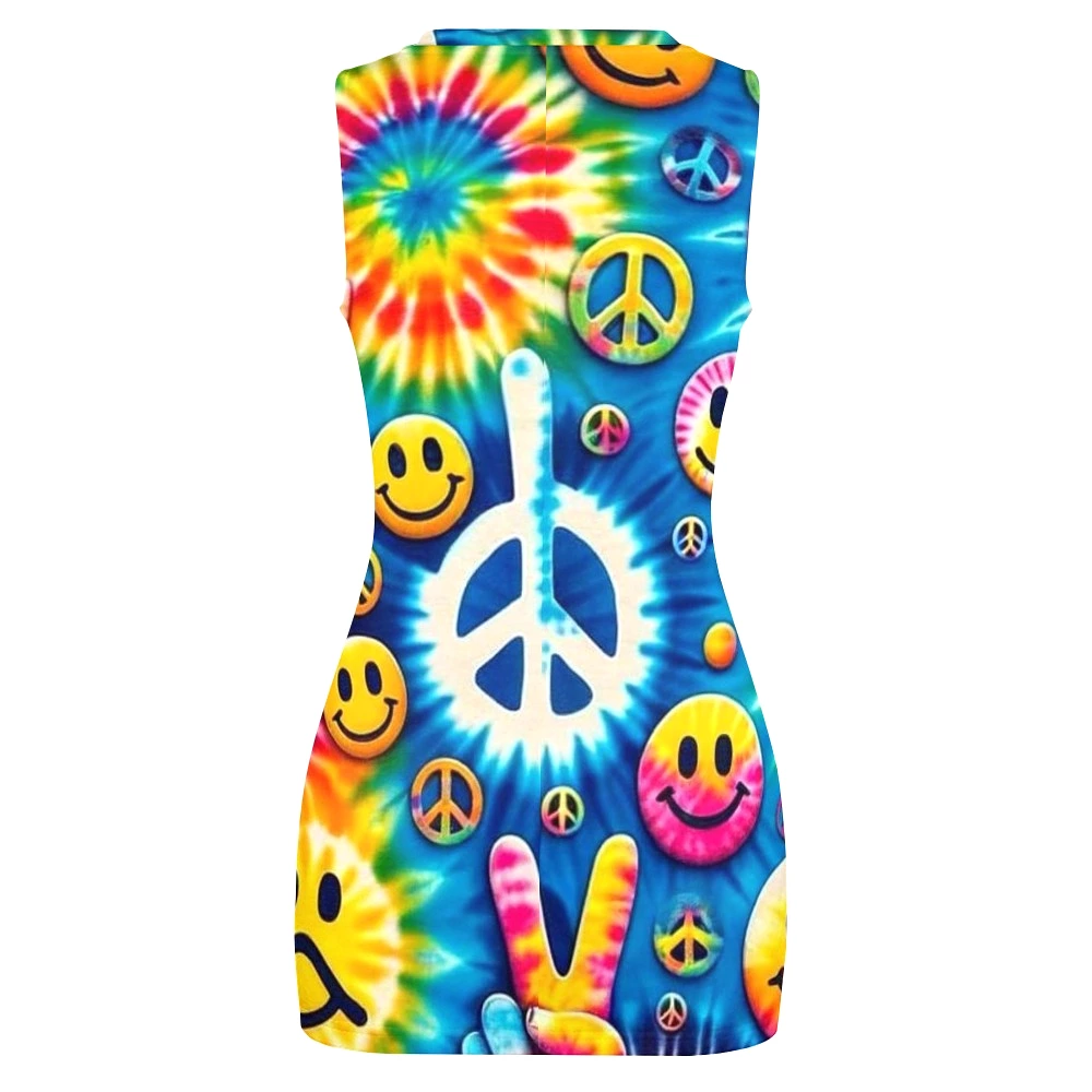 Harmony Cut-Out Rave Dress