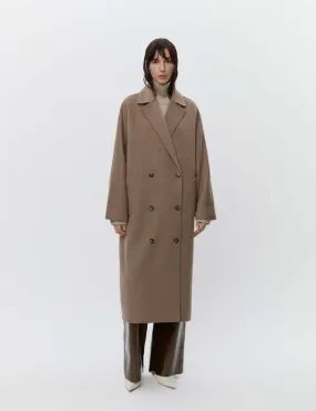 Howard Double Faced Wool Coat - Wren