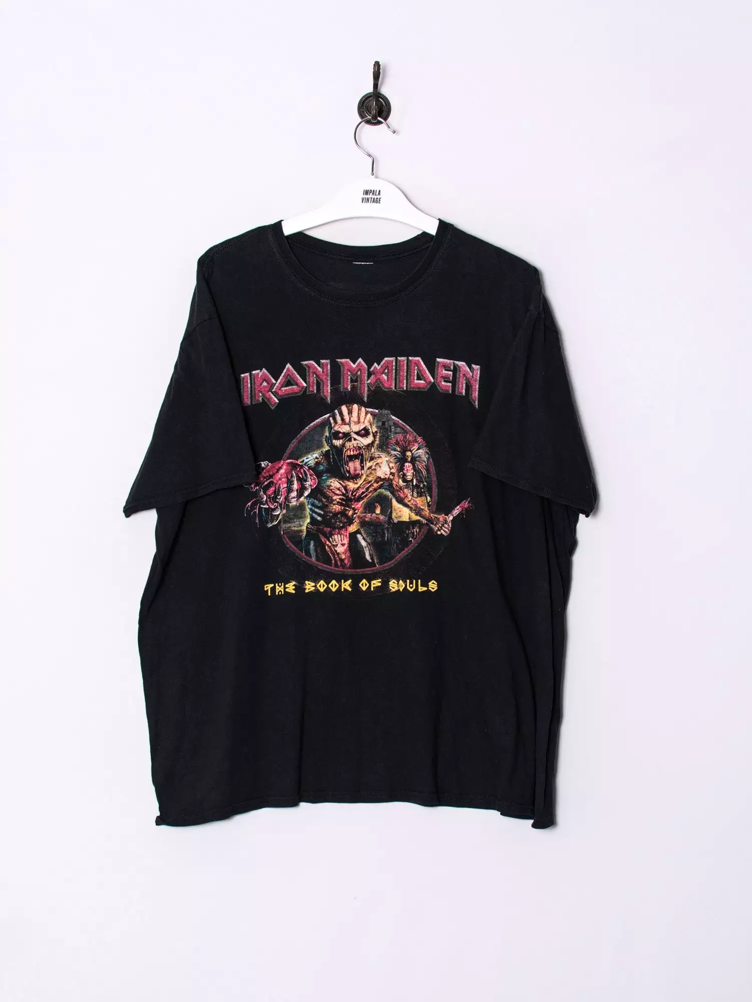 Iron Maiden Black Cotton Tee