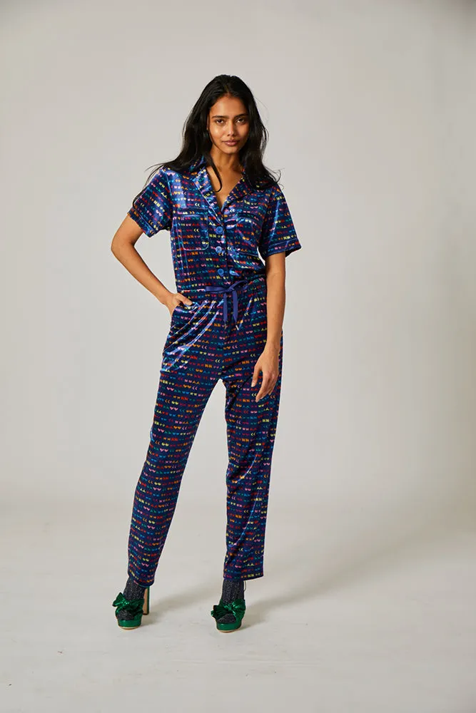 JEWEL JUMPSUIT XS- 3X