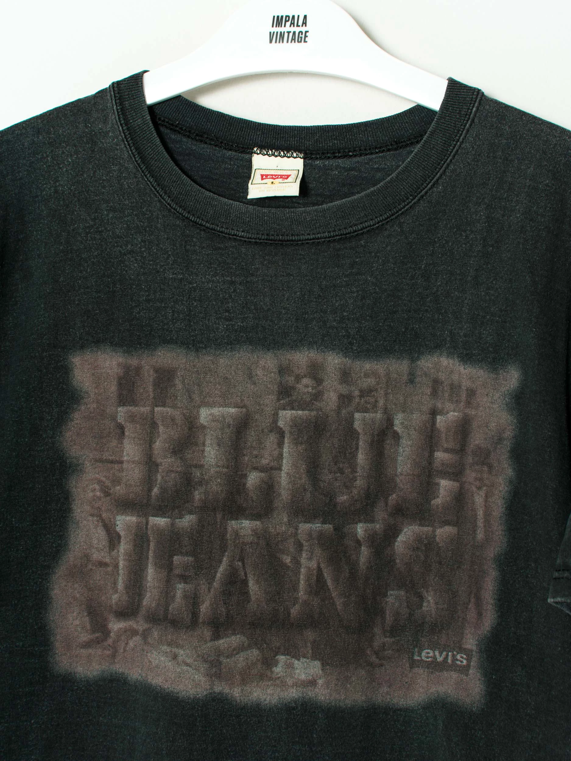 Levi's Black Cotton Tee