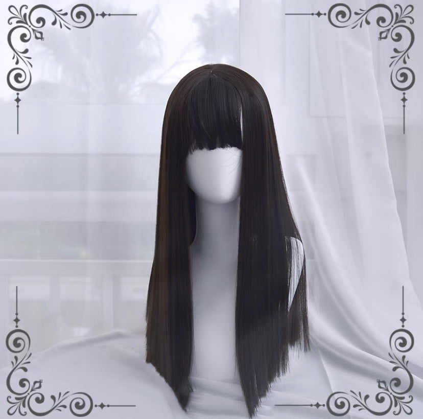 LOLITA JK NATURAL BLACK MEDIUM STRAIGHT WIG BY90145