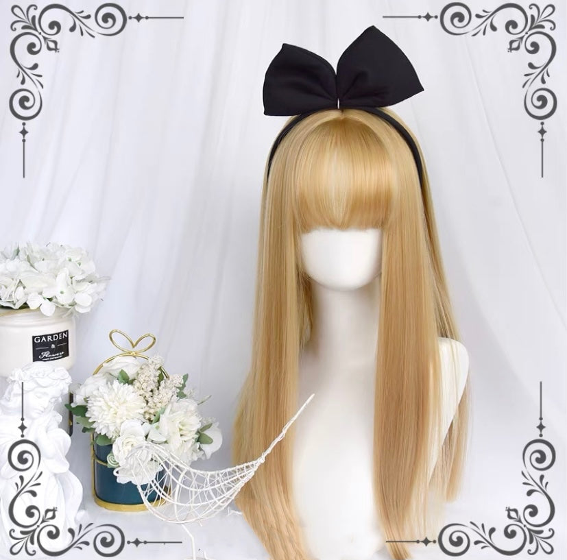 LOLITA JK NATURAL BLACK MEDIUM STRAIGHT WIG BY90145