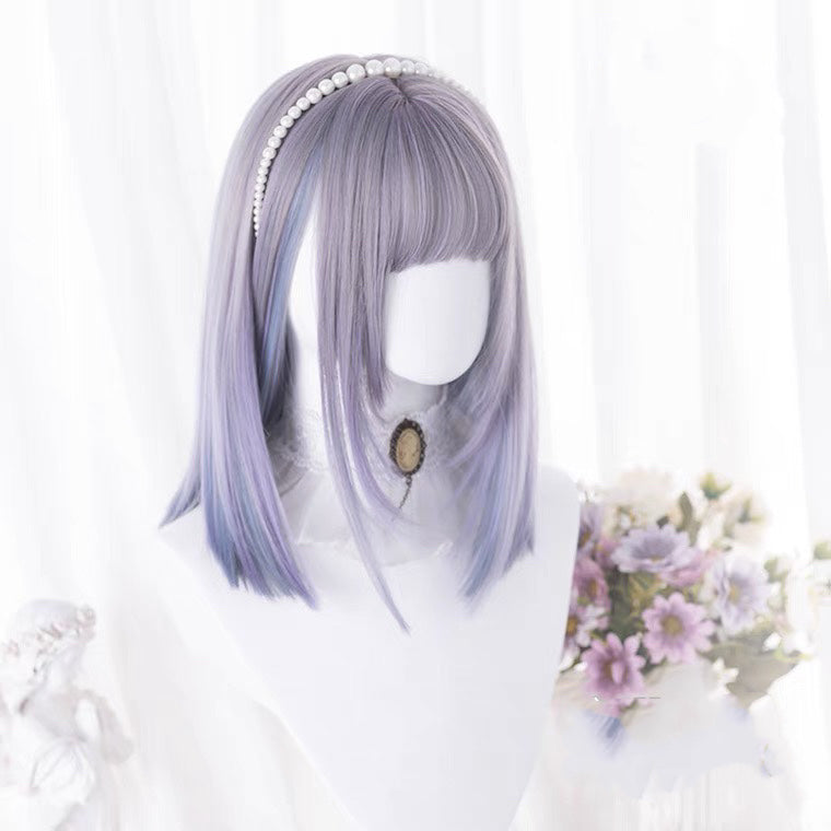 LOLITA PASTEL PURPLE BOBO SHORT STRAIGHT WIG BY70163