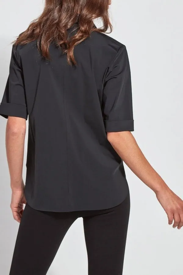 Lysse Josie Short Sleeve Button Down