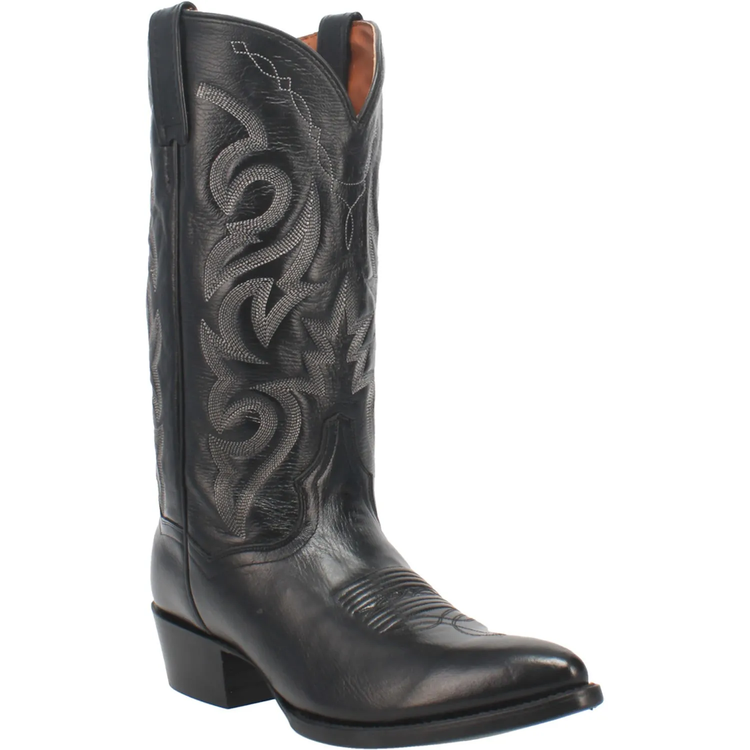 Milwaukee Dan Post Mens Leather Boot Black (DS)